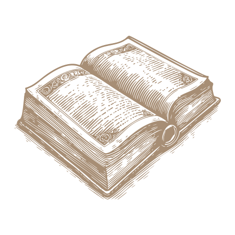 An illustration of an encyclopedia